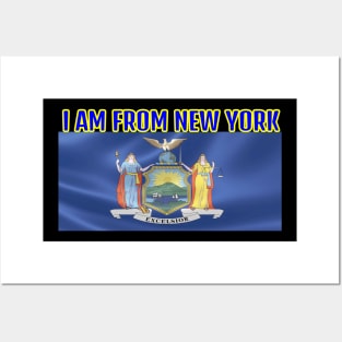 I am From New York T- Shirt Posters and Art